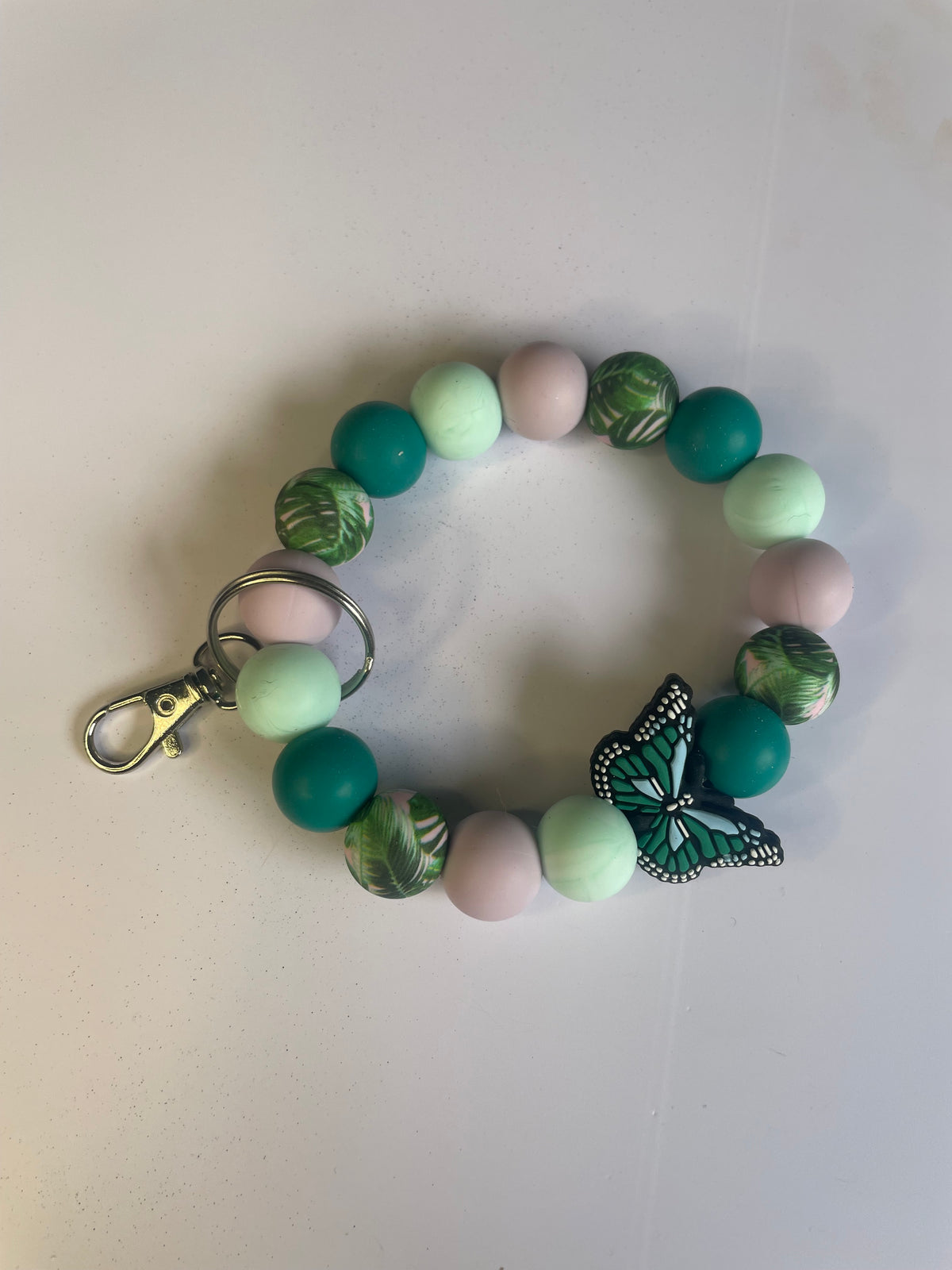 Green Breeze - Wristlet