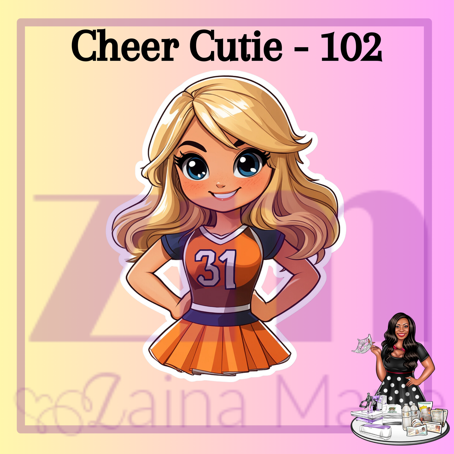 Sticker - Cheer Cutie 102