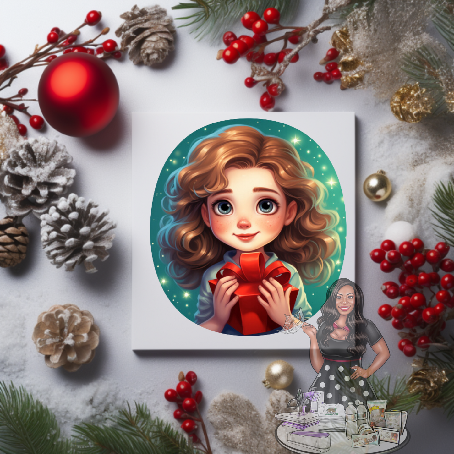 Sticker - Christmas Cutie 27