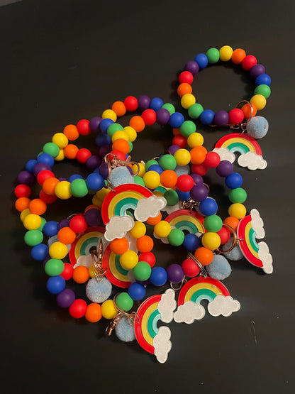 Rainbows - Wristlet