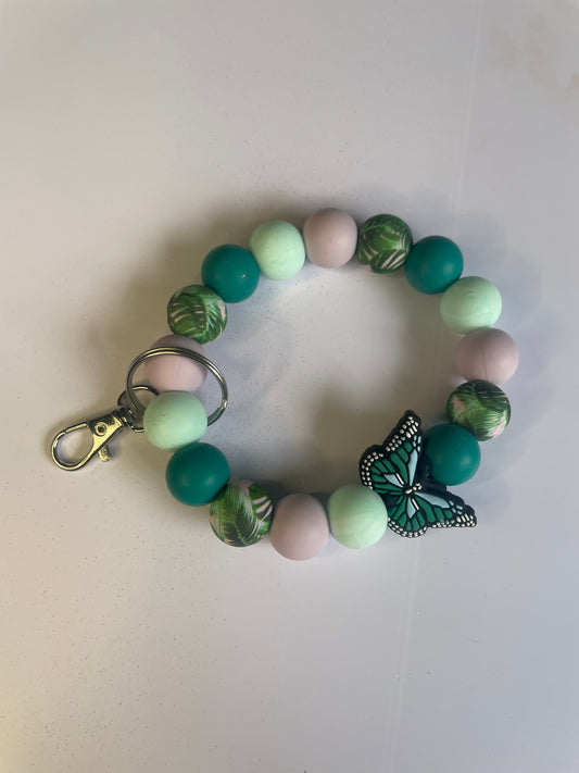 Green Breeze - Wristlet