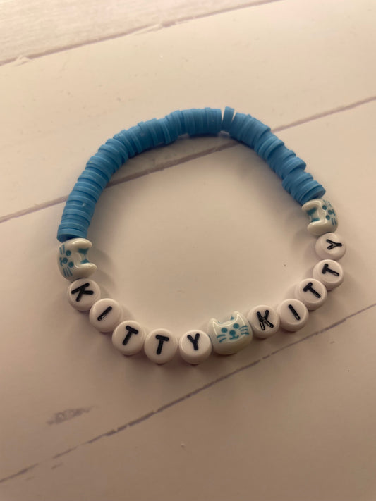 Kitty Kitty in Blue - Bracelet