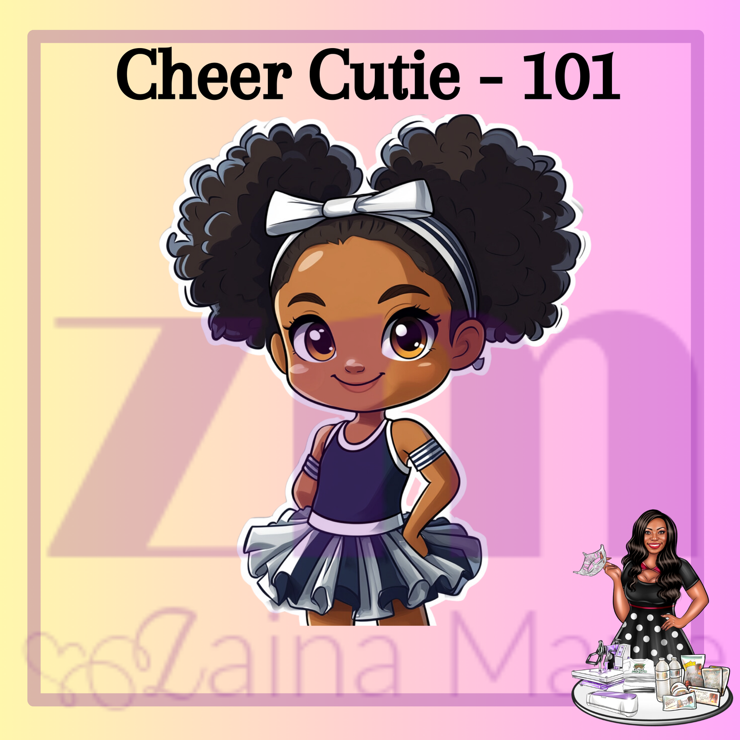 Sticker - Cheer Cutie 101