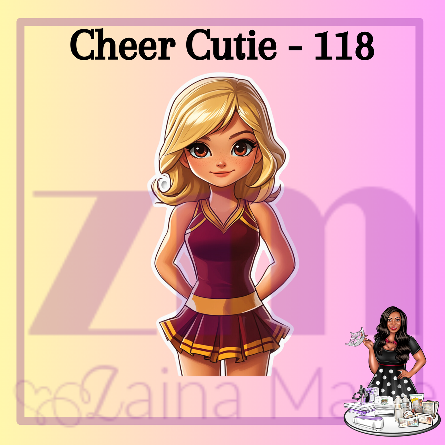 Sticker - Cheer Cutie 118