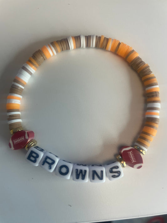 Football: Cleveland Inspired - Bracelet