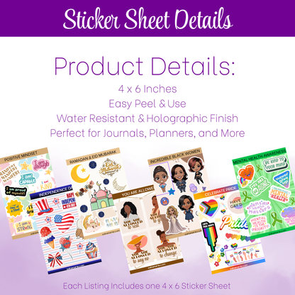 Sticker Sheet | Ramadan & Eid Mubarak